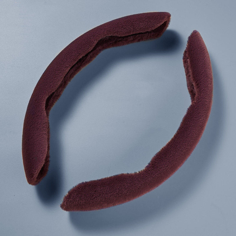 Winter Warm Non-Slip Steering Wheel Cover