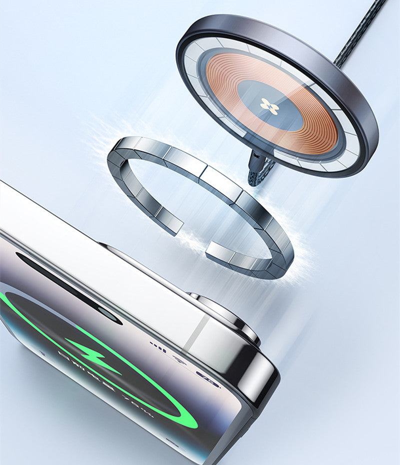 Transparent 15W Magnetic Wireless Charging