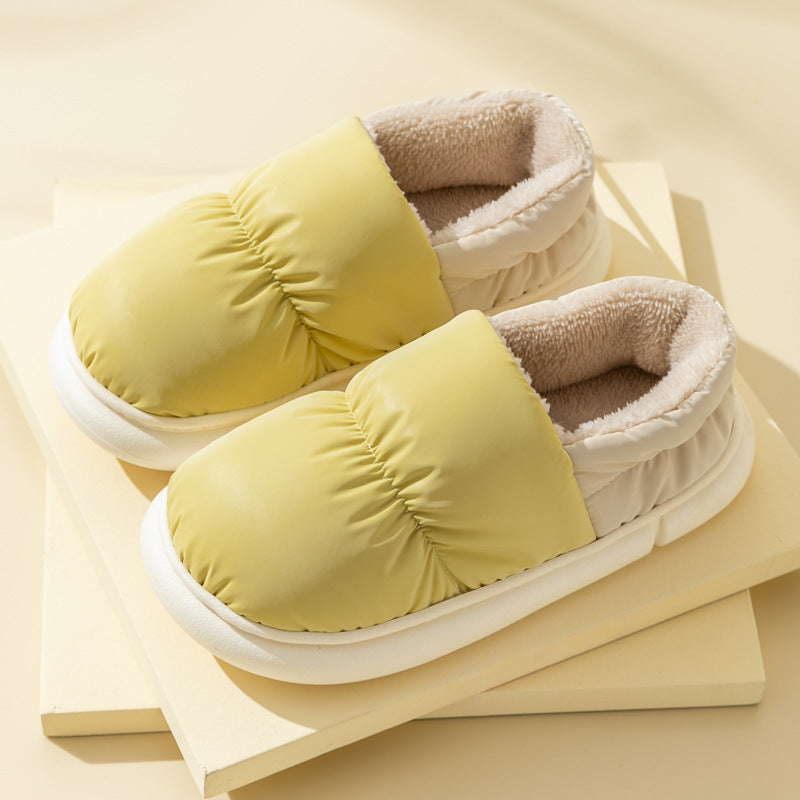 Non-Slip Waterproof Cotton Slippers