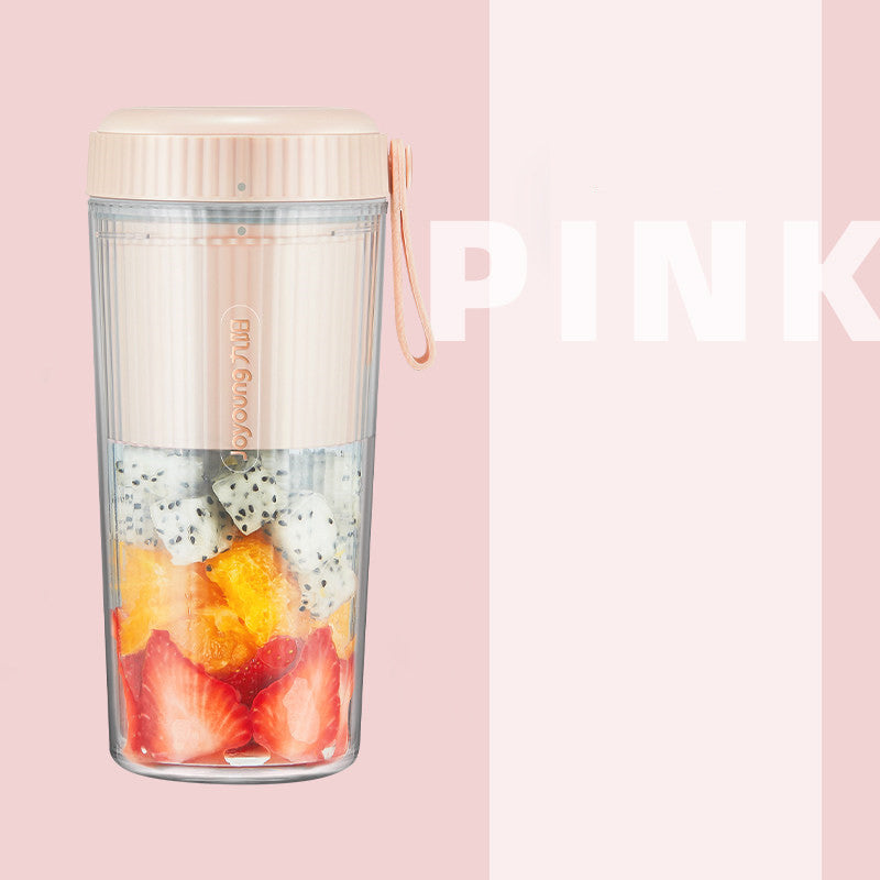 2-in-1 Portable Cordless Electric Blender, with 300ml Cup & Powerful One-Touch Blending