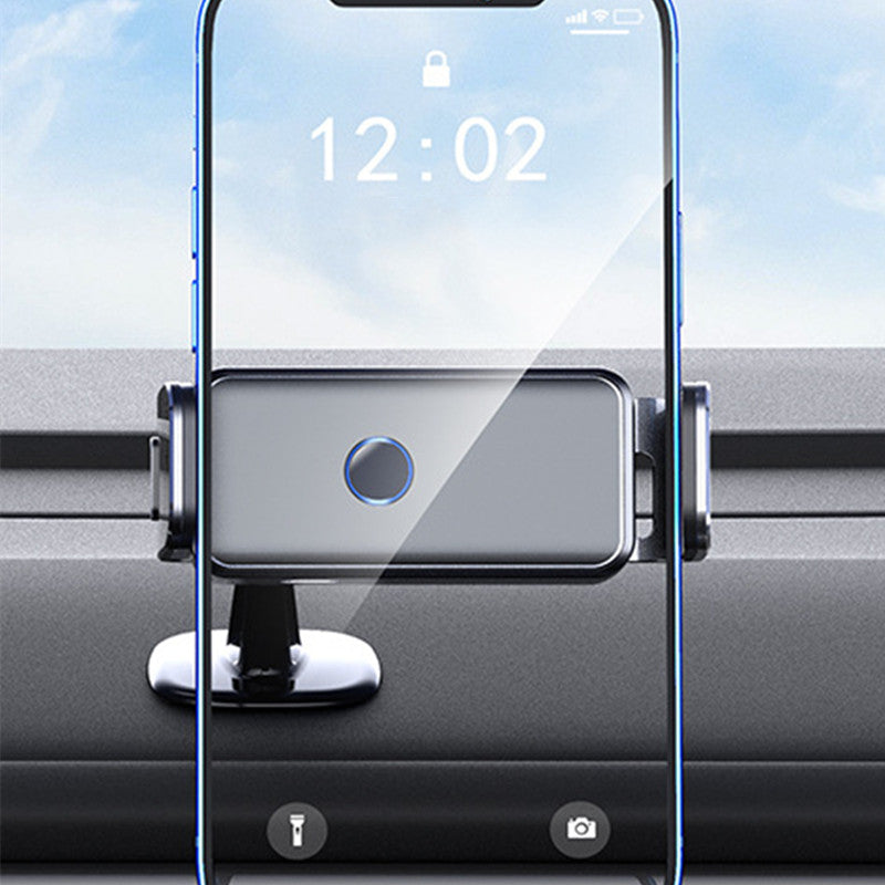 Rechargeable Car Phone Holder with 360¬∞ Rotation, Electric Drive & Stable Design, for Car Vent & Dashboard
