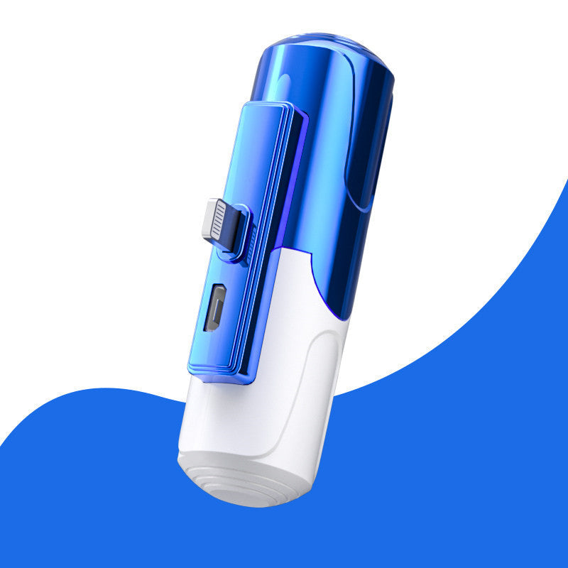 Ultra-Thin And Compact Portable 3300mah Capsule Power Bank