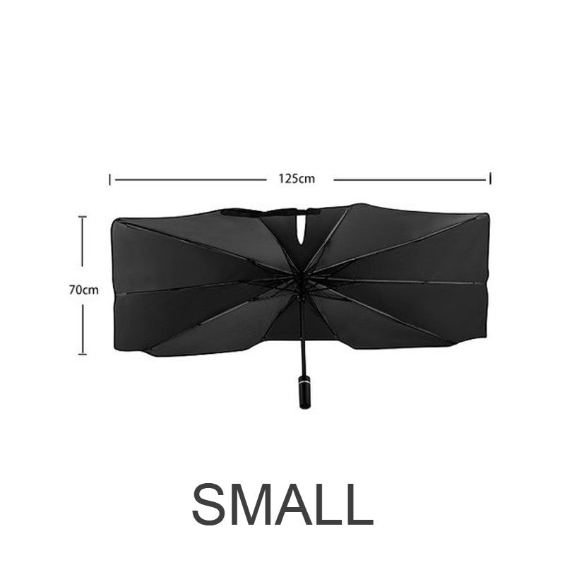 Car Windshield Sunshade Umbrella, Fits Windshields of Various Sizes