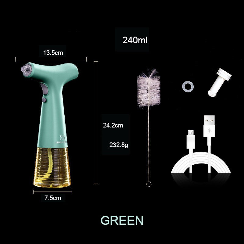 Automatic Electric Oil Sprayer, with Two Spray Modes, for Almost Any Oil or Liquid Condiment