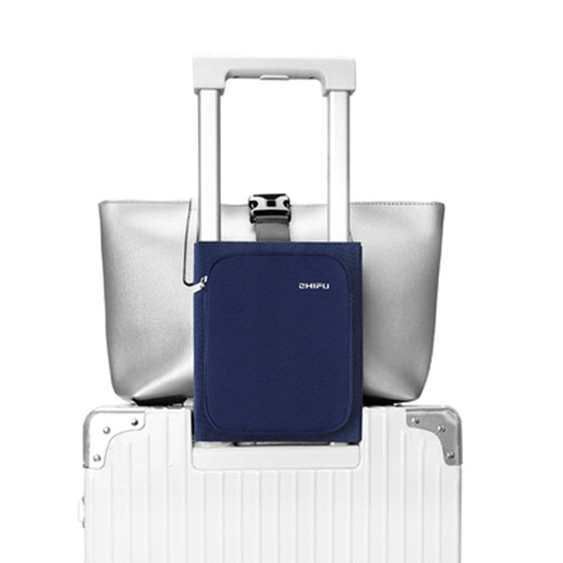 Multifunctional Luggage Strap Organizer, with Crossbody Design, for Reducing Baggage Burden & Easy Travel