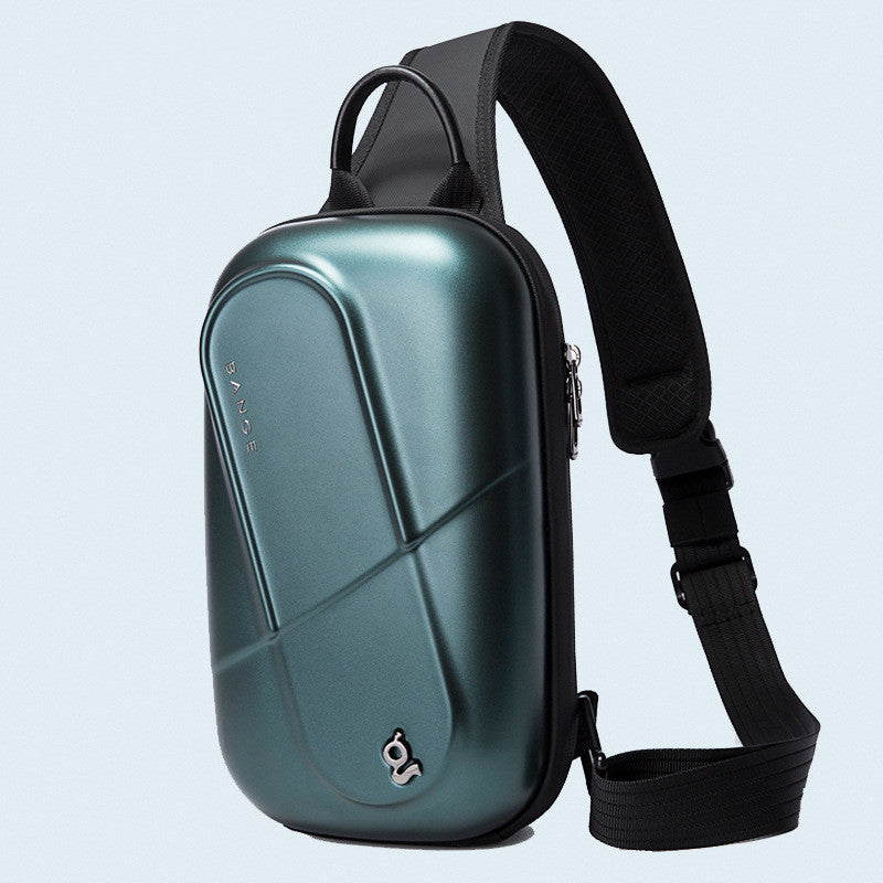 Casual Crossbody Hardshell Waterproof Sling Bag