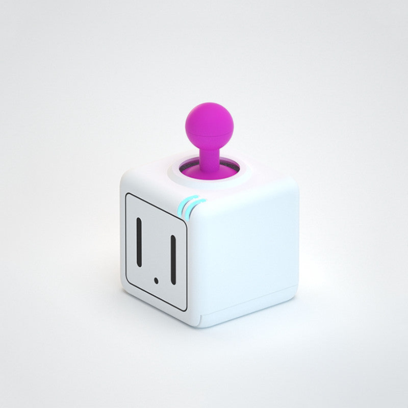 Portable Stress-relief Fidget Cube Toy with 3 Vibration Modes
