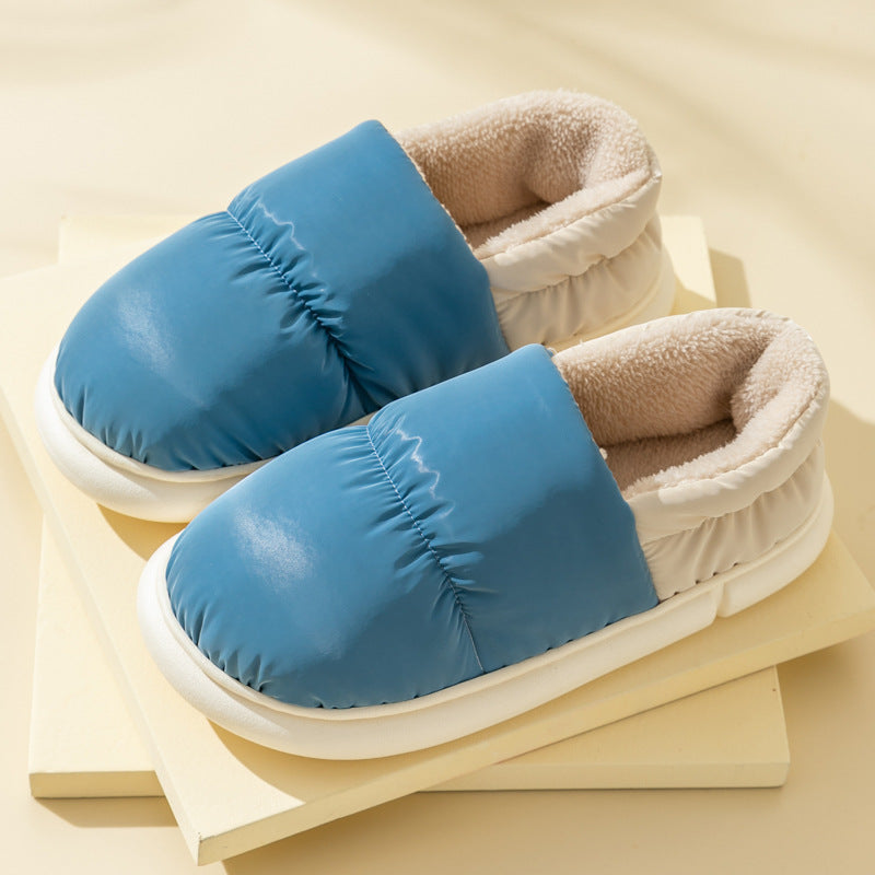 Non-Slip Waterproof Cotton Slippers
