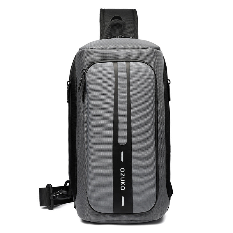 Multifunctional Men's Sports Waterproof Sling Bag