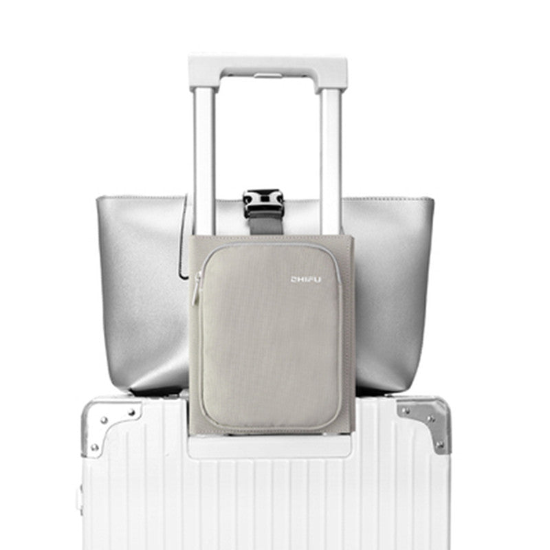 Multifunctional Luggage Strap Organizer, with Crossbody Design, for Reducing Baggage Burden & Easy Travel