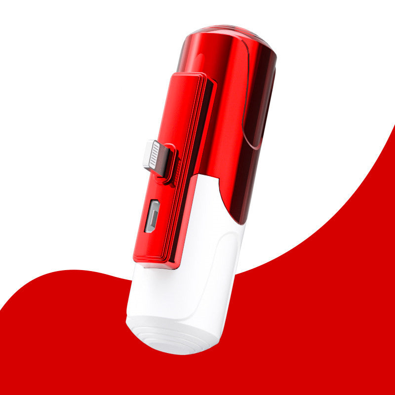 Ultra-Thin And Compact Portable 3300mah Capsule Power Bank