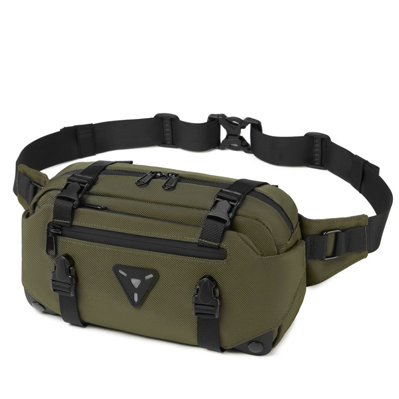 Bike Handlebar Bag, with Adjustable Cross-body Strap, for Cycling, Climbing & More
