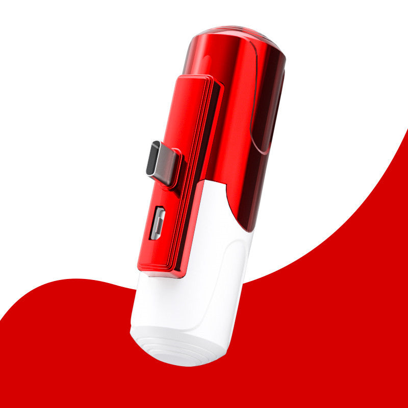 Ultra-Thin And Compact Portable 3300mah Capsule Power Bank