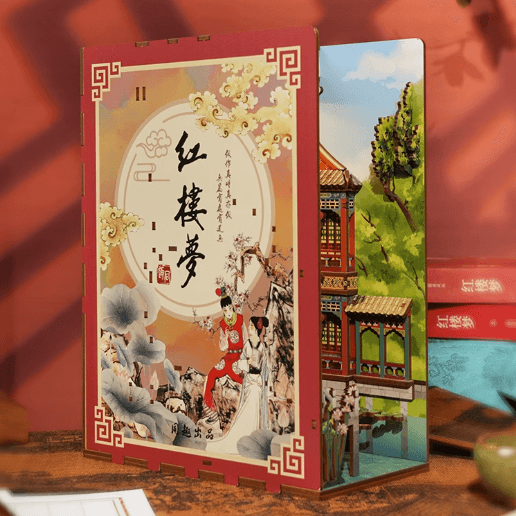 A Dream in Red Mansions DIY Book Nook Kit