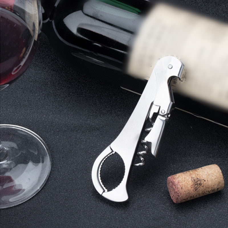 Thick Stainless Steel Multifunctional Wine Opener