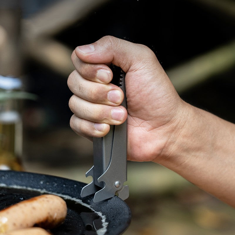 Multi-Functional Outdoor Picnic Barbecue Tongs
