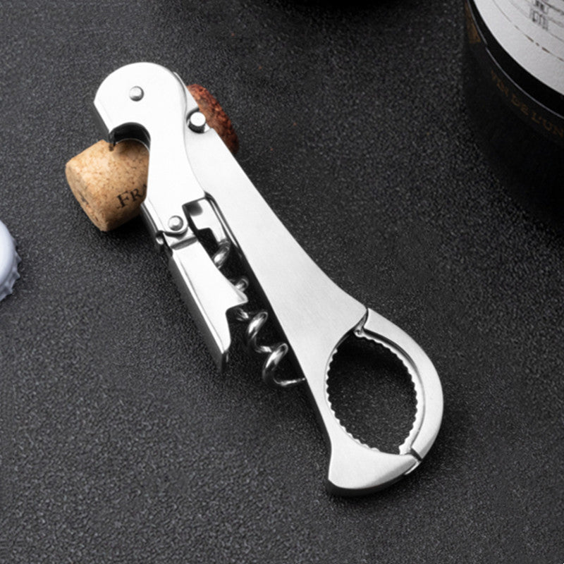 Thick Stainless Steel Multifunctional Wine Opener