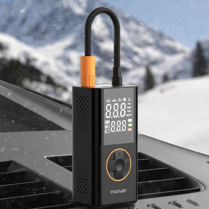 Car Wireless Portable Tire Inflator With Tire Pressure Monitoring