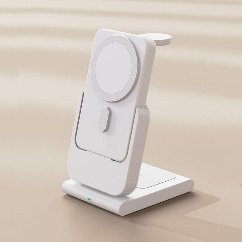 Portable 3-In-1 Wireless Charger