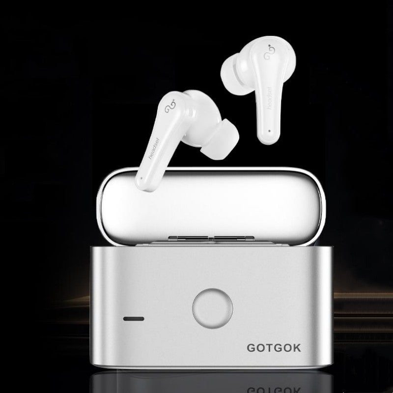 Automatic Mechanical Warehouse Noise-Canceling Bluetooth Earphones