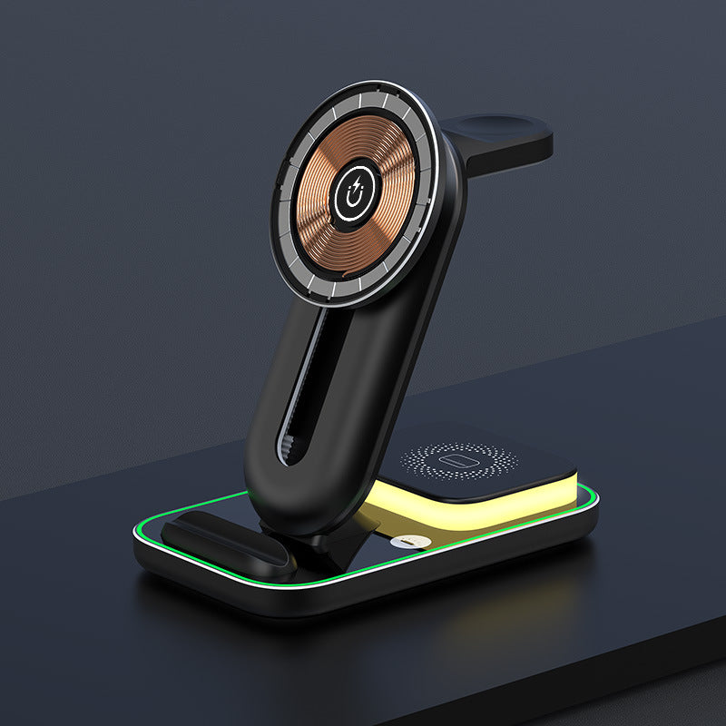 Multi-Functional Magnetic Wireless Charging Phone Stand