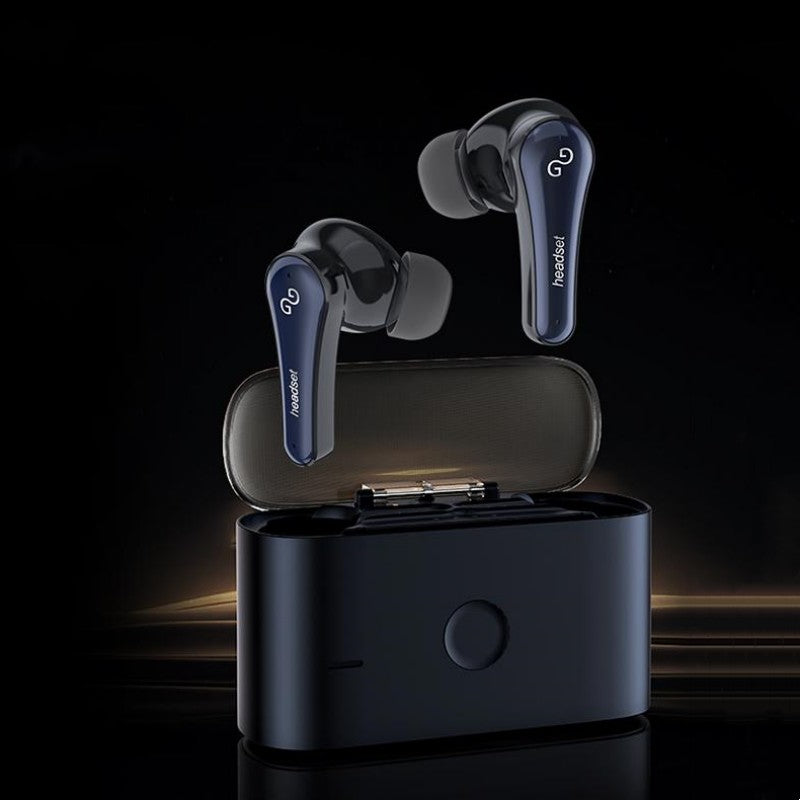 Automatic Mechanical Warehouse Noise-Canceling Bluetooth Earphones