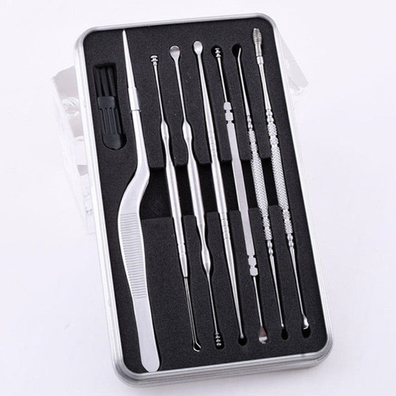 Stainless Steel Double-Ended Ear Cleaning Tool Set
