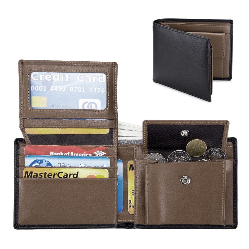 Multi-Functional Men's Short Wallet