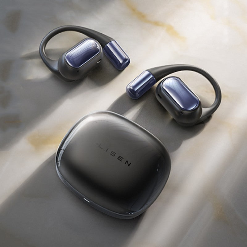 Wireless Noise-Canceling Bluetooth Earbuds With Ear Hooks