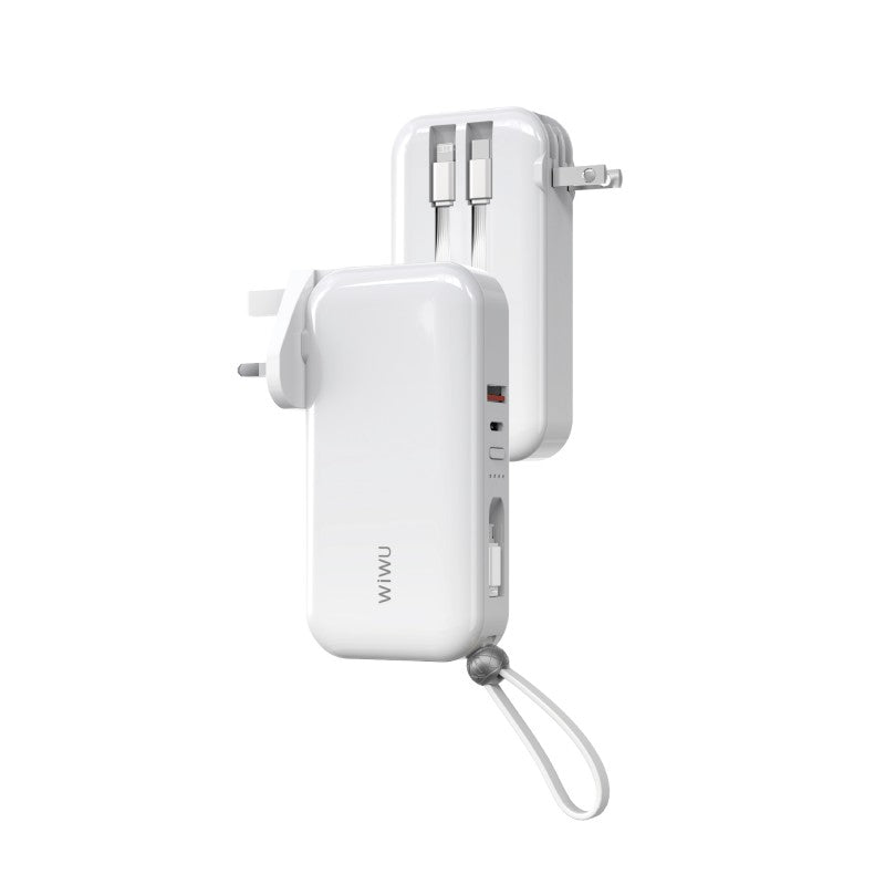 10000mAh Built-In Cable Travel Power Bank