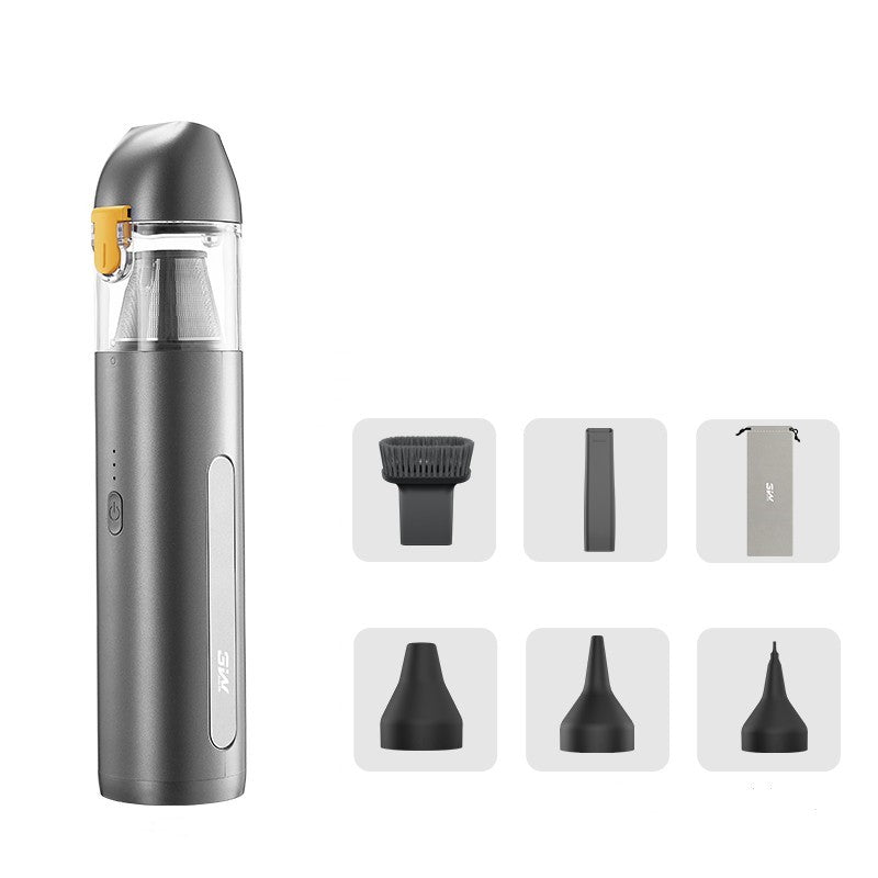 All-In-One Portable Car Vacuum Cleaner With Suction And Blowing Functions