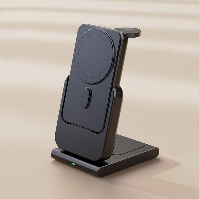 Portable 3-In-1 Wireless Charger