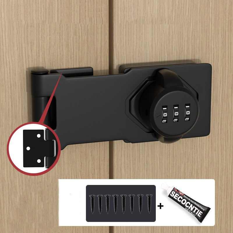 Non-Perforated Anti-Prying Security Password Lock