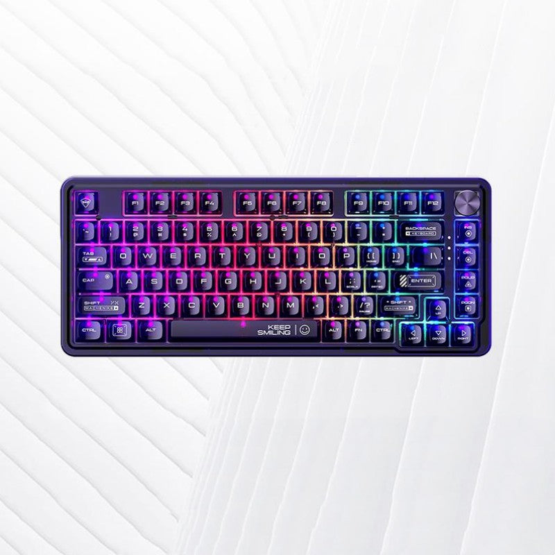 Wired Transparent Keycap Casket Mechanical Keyboard