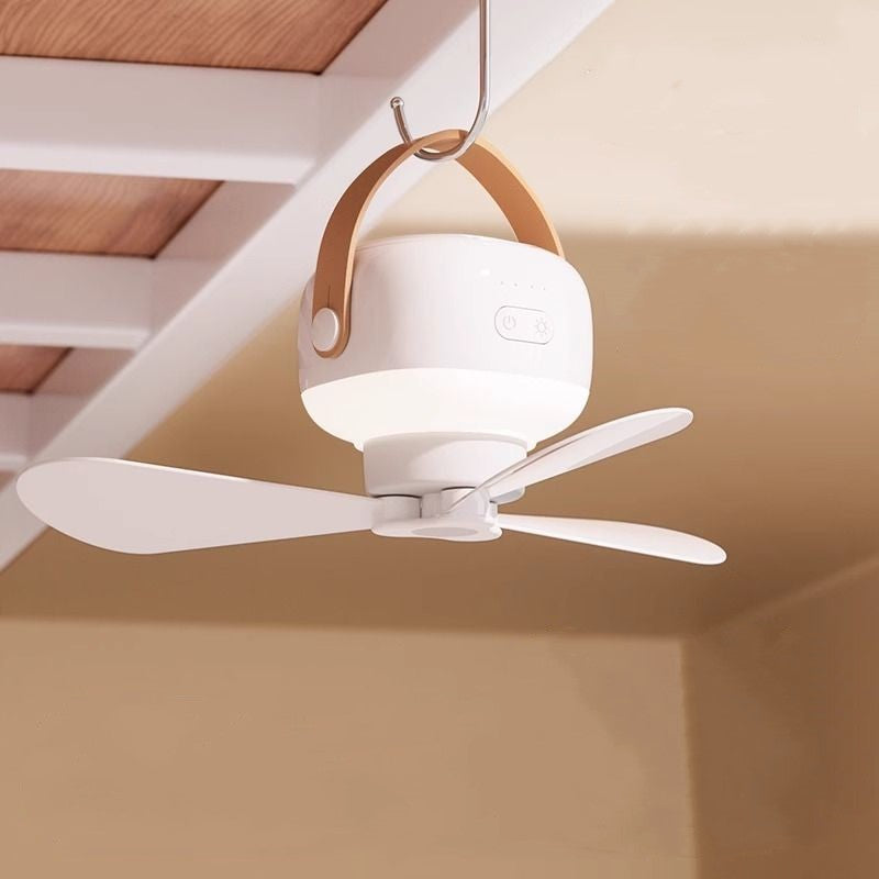 Multifunctional Portable Silent Electric Fan Light