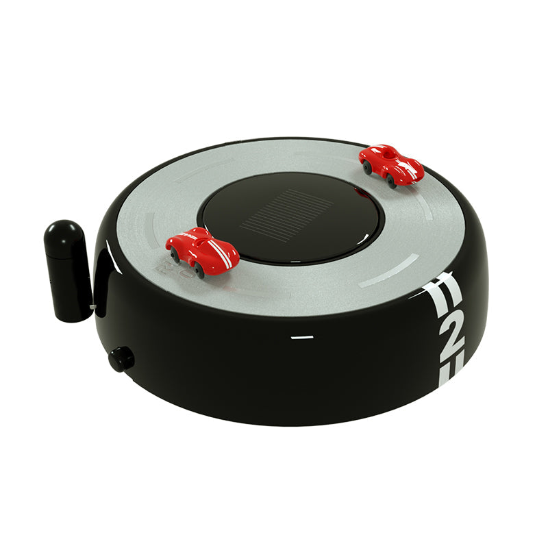 Solar-Powered Rotating Mini Car Aromatherapy Ornament