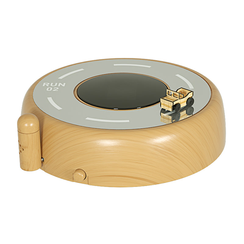 Solar-Powered Rotating Mini Car Aromatherapy Ornament