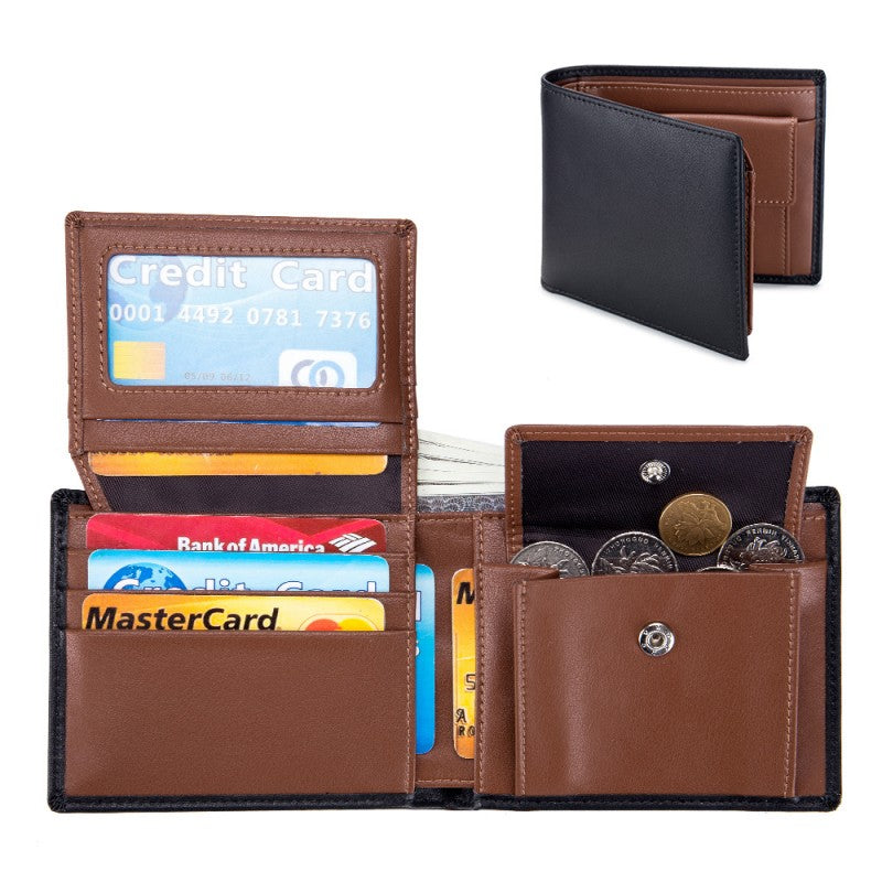 Multi-Functional Men's Short Wallet