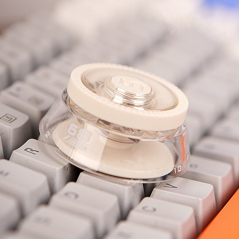 EDC Decompression Fidget Spinner With Mechanical Magnetic Roulette