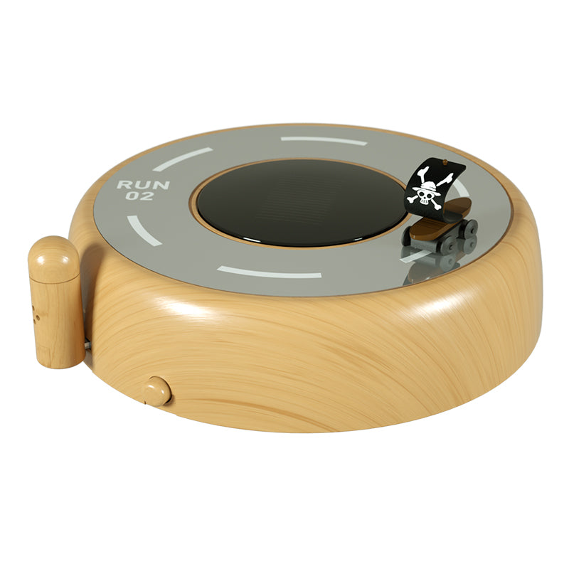 Solar-Powered Rotating Mini Car Aromatherapy Ornament