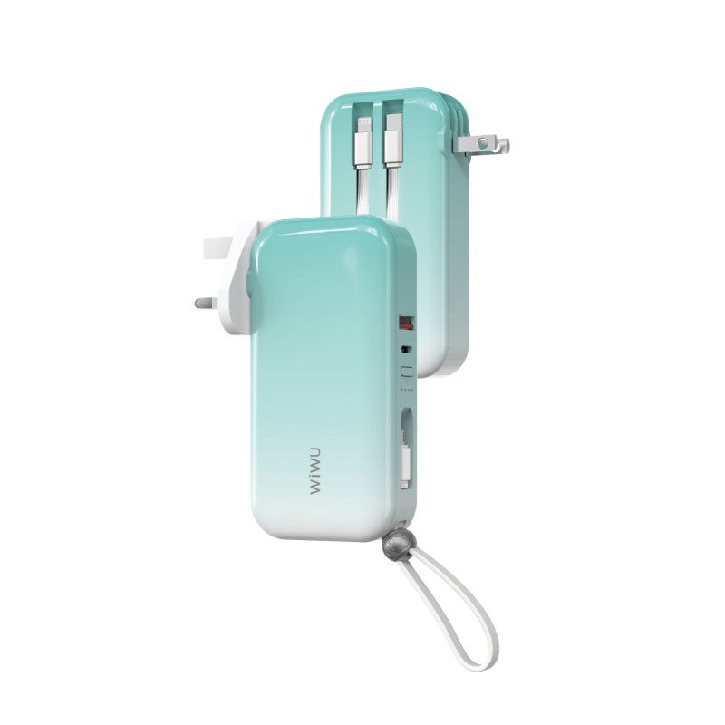 10000mAh Built-In Cable Travel Power Bank