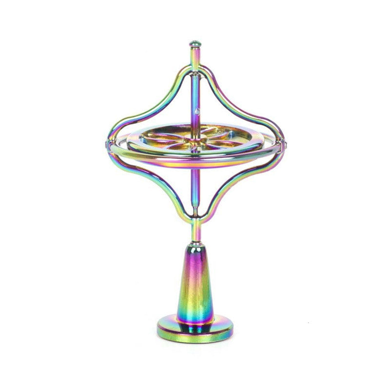 Stress-Reducing Rotating Alloy Anti-Gravity Gyroscope