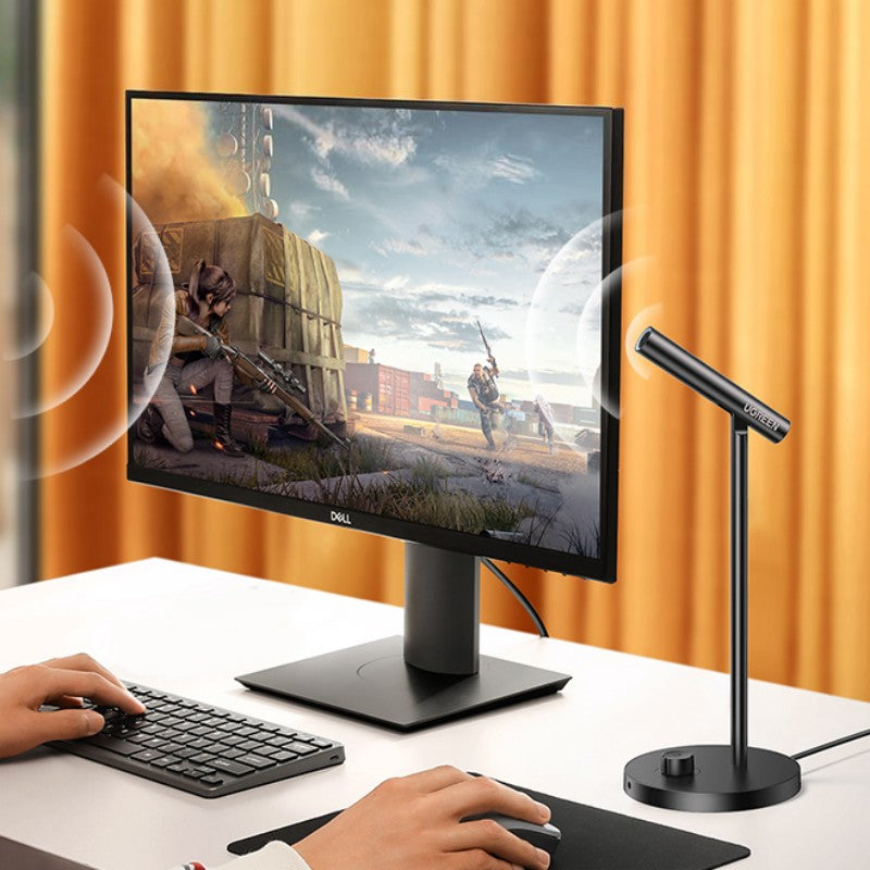 USB Desktop External Intelligent Noise Cancelling Microphone