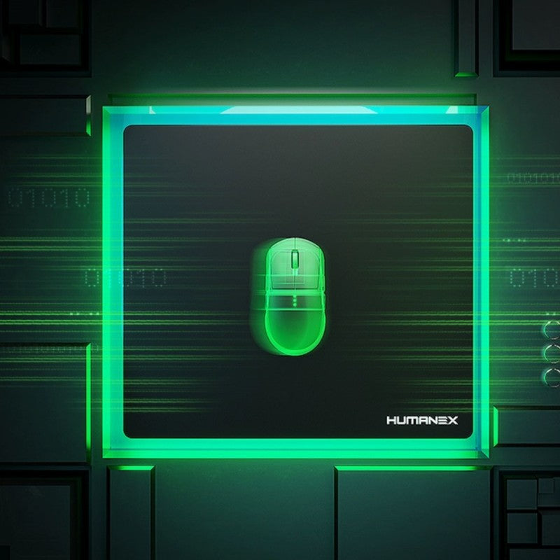 Tempered Glass Anti-Slip Dual-Sided Mouse Pad