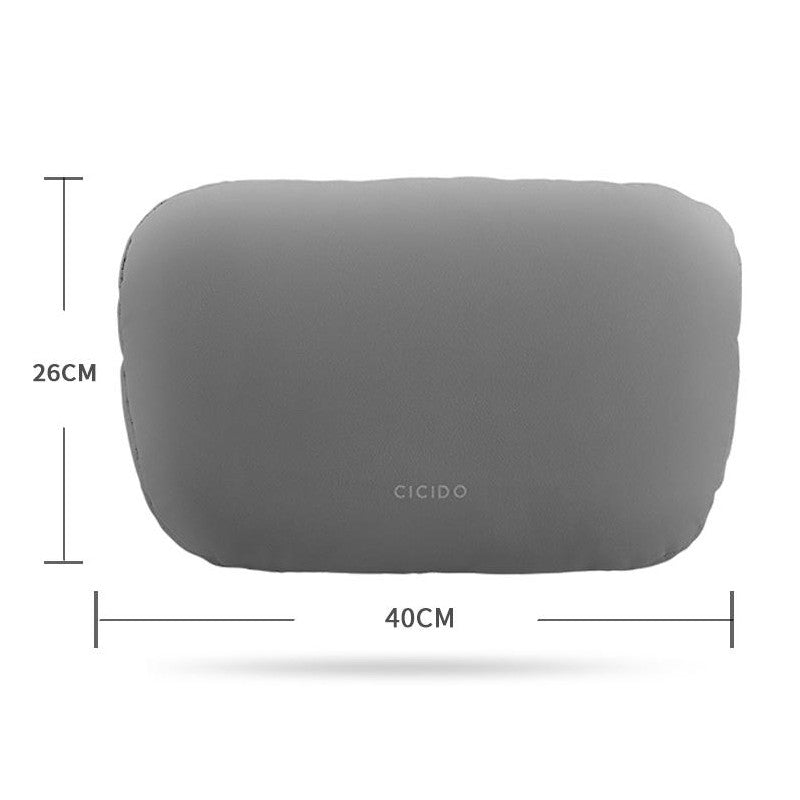 Suede Car Neck Pillow And Lumbar Support