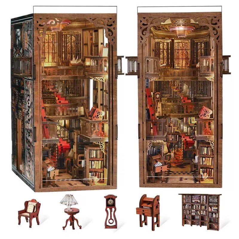 Abbey Library DIY Book Nook Kit