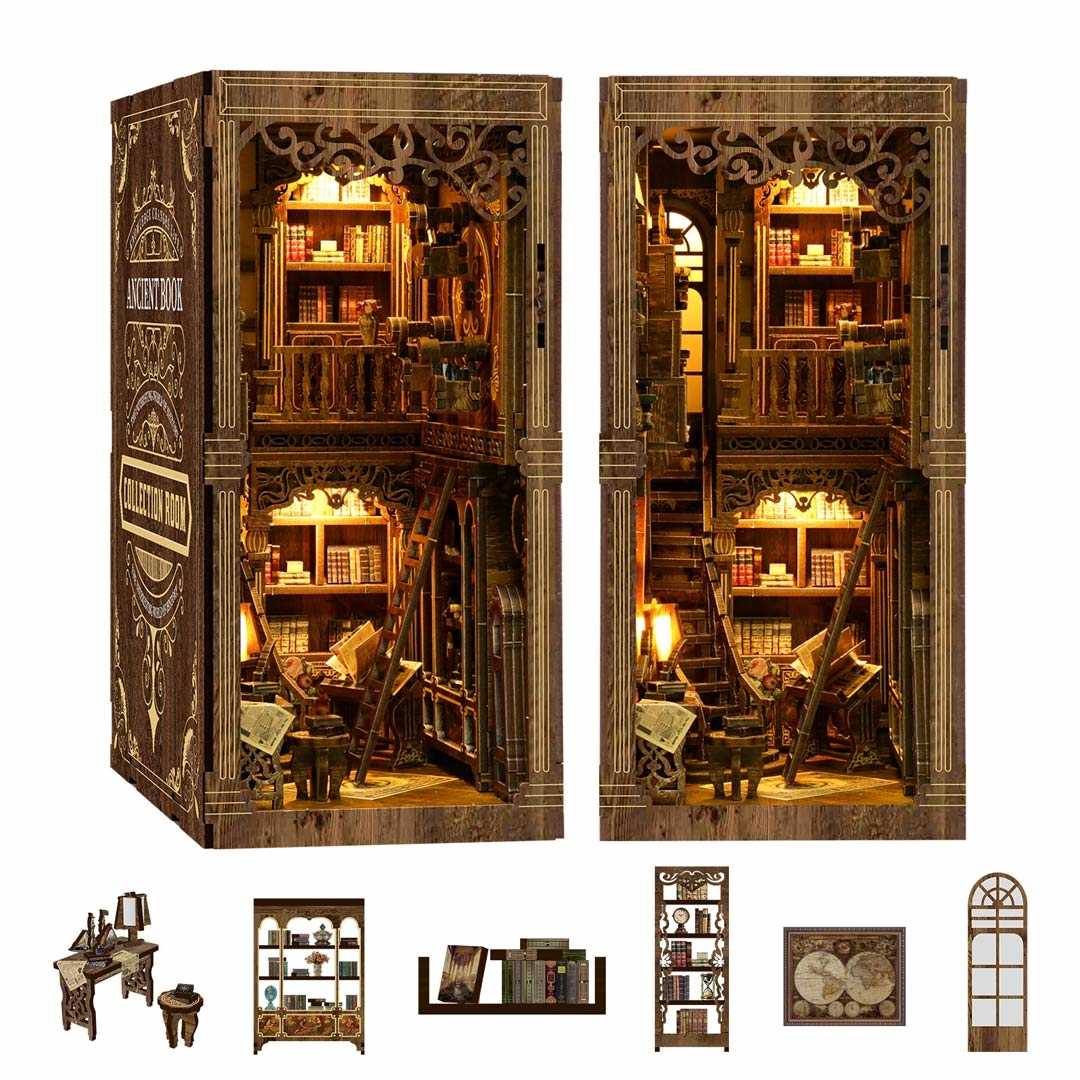Ancient Book DIY Book Nook Kit