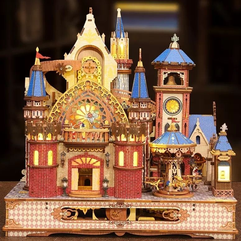 Annecy Castle 3D Wooden Mechanical Puzzle