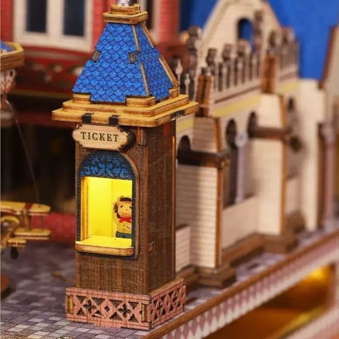 Annecy Castle 3D Wooden Mechanical Puzzle