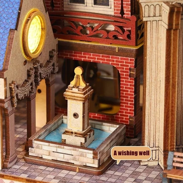 Annecy Castle 3D Wooden Mechanical Puzzle